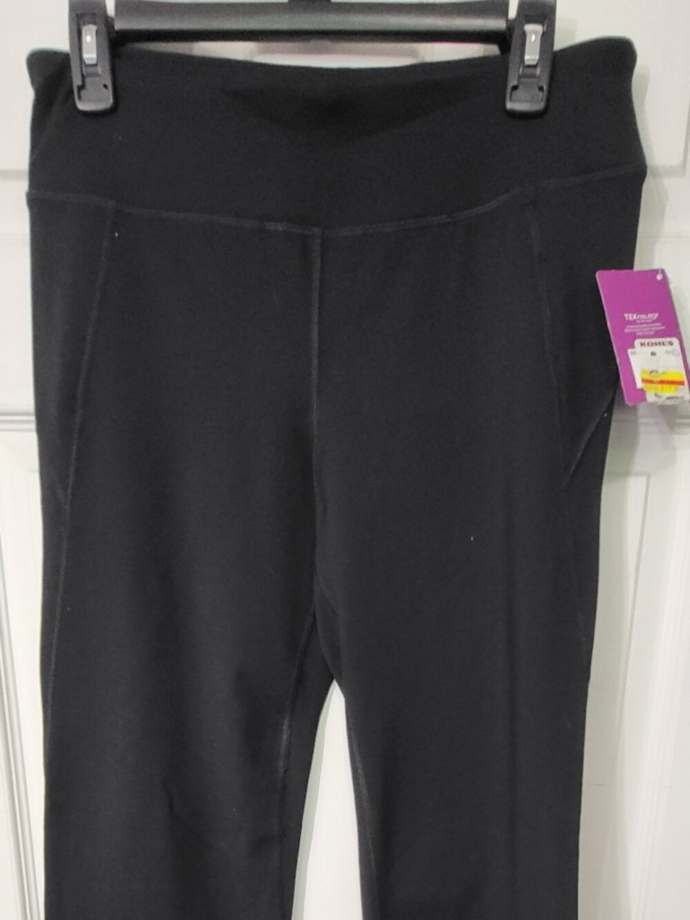 Tek Gear- Lds Yoga Stretch Pants -Black – Size L – NWT